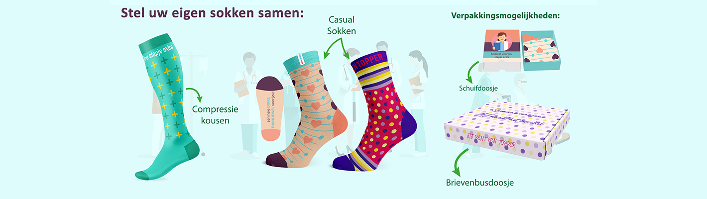 Custom made sokken
